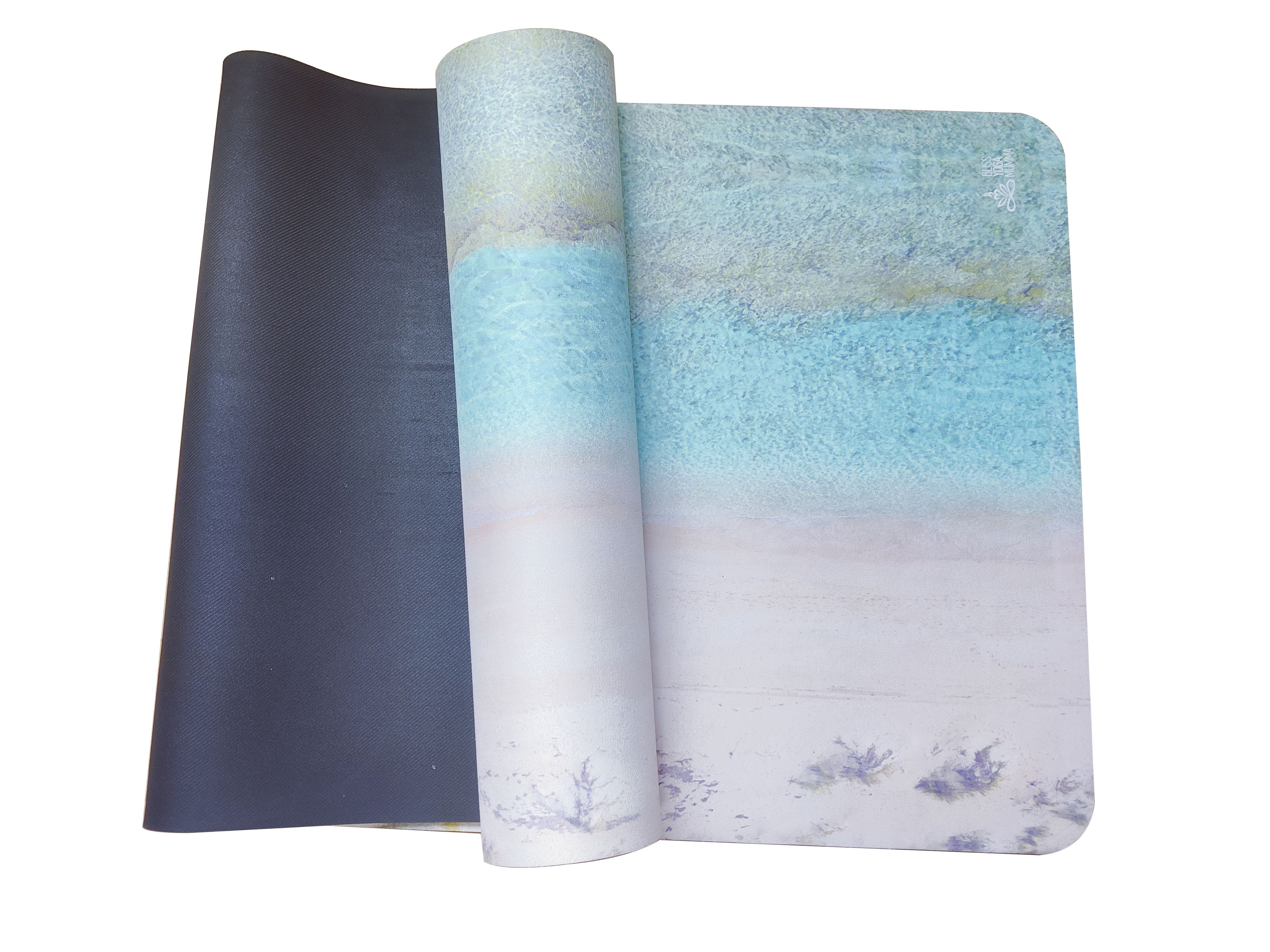 Premium Suede+Natural Rubber Yoga Mat|Pilate|Fitness|Grippy